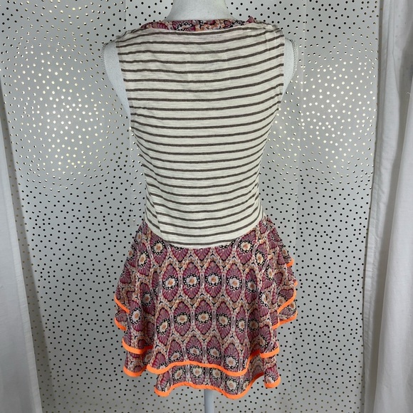 Anthro Postmark Striped Peplum Top - Picture 4 of 8